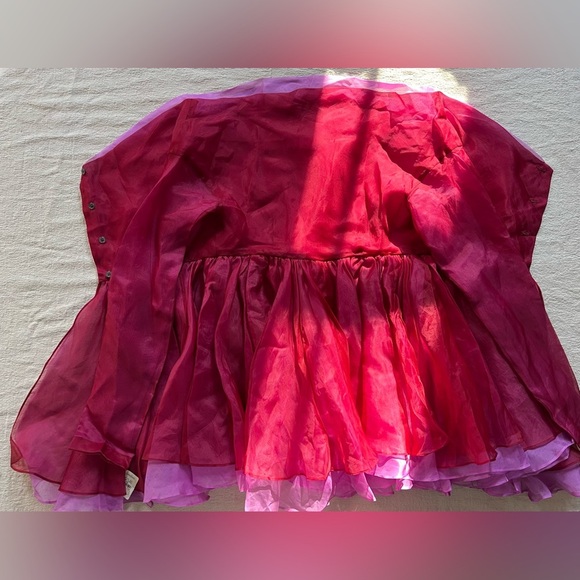 Complice by Dolce & Gabbana 1990s Silk Babydoll Top & High-Waisted Shorts Set​ - Picture 10 of 14
